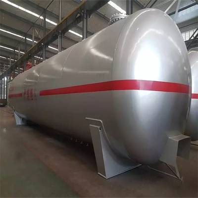 20000 ลิตร Lpg ทำอาหาร Lpg ถังเก็บก๊าซ Autogas Station Tank