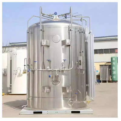 2m3 Micro Bulk Tanks Company ของเหลวแช่แข็งแรงดันสูงสำหรับออกซิเจน