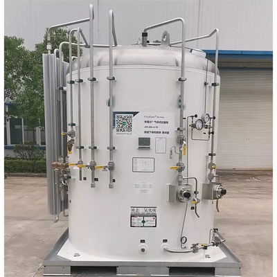 Cryogenic Micro Bulk Tank Liquid Oxygen Argon Nitrogen สำหรับโรงพยาบาลและโรงงาน