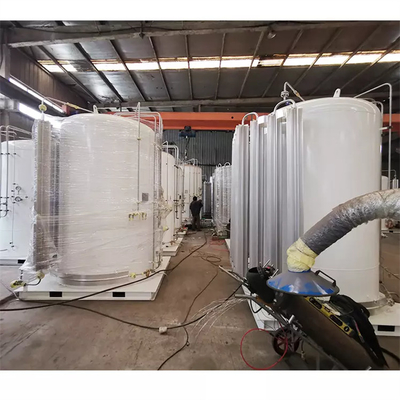 3M3 5M3 5000L Micro Bulk Tanks ถังเก็บออกซิเจนเหลว Cryogenic