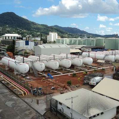 ถังเก็บแก๊ส LPG เหล็กคาร์บอน ความจุ 100cbm