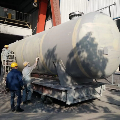 10 ตัน Lpg ถังเก็บก๊าซ Lpg Carrier Tanks 1.6 Mpa แรงดันใช้งาน