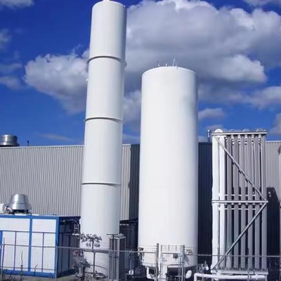 1.84Mpa ถังเก็บของ Cryogenic 2438mm ความกว้าง Vacuum Powder Insulation