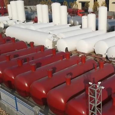 ถังเก็บความเย็น 5-200m3 สำหรับ ออกซิเจน ไนโตรเจน อาร์กอน