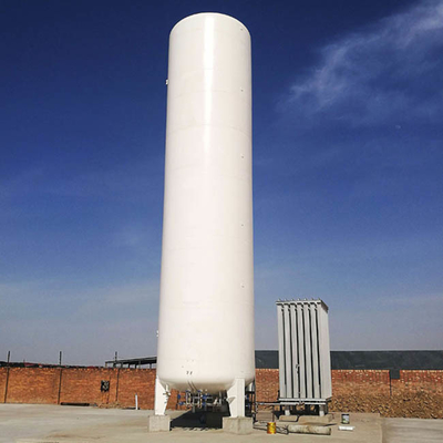 5-20000 ลูกบาศก์เมตรเก็บของเหลวที่อุณหภูมิ 21.6 บาร์ Cryo Tanks
