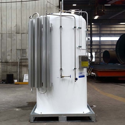 1000-3000l Micro Bulk Tanks Q345R สูญญากาศ Cryogenic Nitrogen
