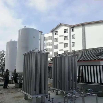 ถังเก็บความเย็นไนโตรเจนเหลวแบบสองชั้น 60m3 สูญญากาศ Q245R การจัดเก็บของเหลวด้วยความเย็น