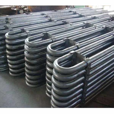 SS304 Coil Tube Heat Exchanger 50kw ป้องกันการกัดกร่อน Finned