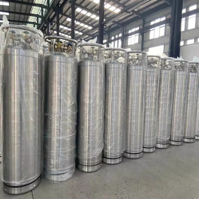 สแตนเลสอุตสาหกรรม Cryogenic Dewar กระบอกความจุ 495L