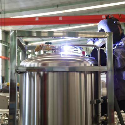 175l ออกซิเจนเหลว Cryogenic Dewar ถังออกซิเจน Dewar ถังจำนวนมาก