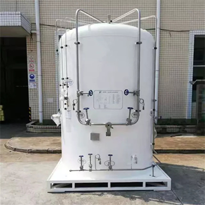5m3 Lo2 Micro Bulk Tank ถังเก็บของเหลว Cryogenic Liquid Storage Gasifier Microbulk Tank