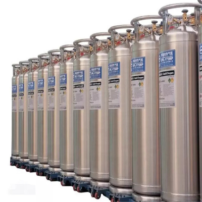 กระบอกสูบเคมี Cryogenic Dewar 195l พร้อมกรอบสำหรับ Lar Lco2 Lo2 Ln2