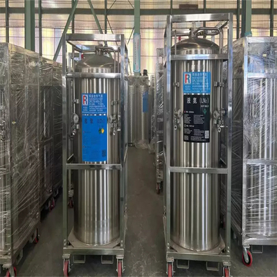 Nitrogen Argon Co2 Cryogenic Dewar Cylinder Hospital ออกซิเจนทางการแพทย์