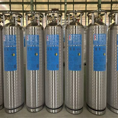 ถังเก็บไนโตรเจนเหลว Cryogenic Dewar 210l Pressure Vessel