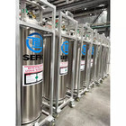กระบอกออกซิเจนเหลวทางการแพทย์ Cryogenic Dewar ความดันสูง