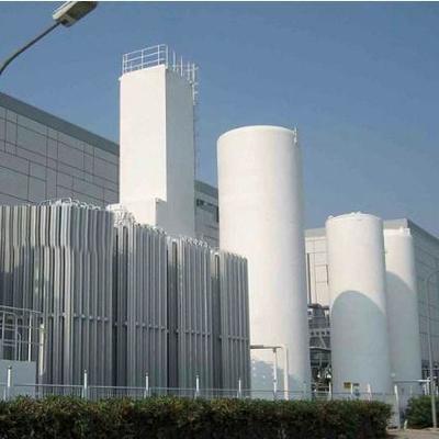 ถังเก็บความเย็นแบบแนวตั้ง 1000L-5000L สำหรับออกซิเจนเหลว ไนโตรเจนเหลว