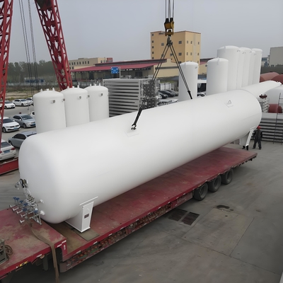 ถังขนส่งความเย็นยิ่งยวดแนวตั้ง 5 M3-300 M3 สำหรับก๊าซธรรมชาติเหลว LNG