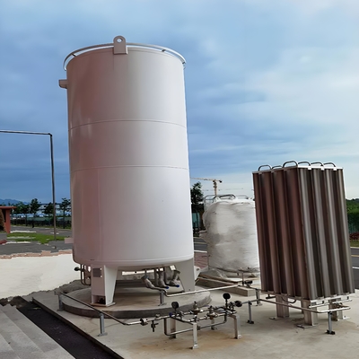 ถังขนส่งความเย็นยิ่งยวดแนวตั้ง 5 M3-300 M3 สำหรับก๊าซธรรมชาติเหลว LNG