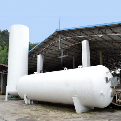 5 ตัน ถังของเหลว Cryogenic ขนาดใหญ่ ถัง CO2 ถัง LNG สําหรับไนโตรเจน