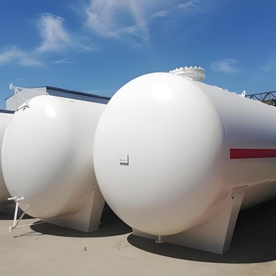 ถังเก็บ Lpg ที่ปลอดภัยและระบายน้ําเย็น ที่มีความจุ 10 เมตรตัน และปริมาณ 20000 ลิตร