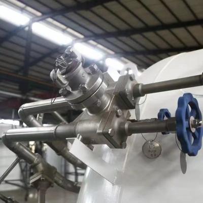10000L 20000L และ 30000L ถังเก็บของ Cryogenic 8bar 16bar และ 23bar ถัง