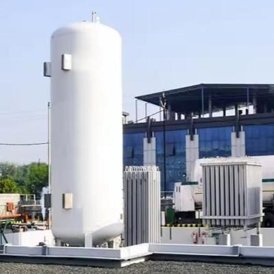 ถังเก็บความเย็นยิ่งยวด 5-100 ตัน สำหรับ LNG LOX -196℃ ถึง 50℃