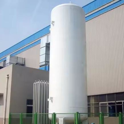 1.84Mpa ถังเก็บของ Cryogenic 2438mm ความกว้าง Vacuum Powder Insulation