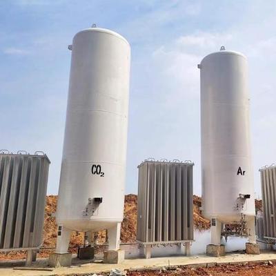 ถังเก็บความเย็นยิ่งยวด 50 ลบ.ม. สำหรับ LNG, -196°C ถึง 40°C, ได้รับการรับรอง ASME
