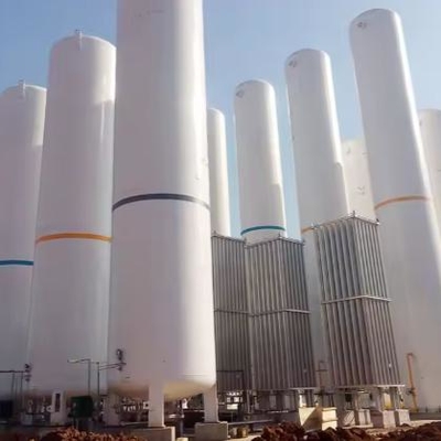 50-100 m3 ถังเก็บออกซิเจนเหลวไอนอนอน CO2 ความยาว 6058mm