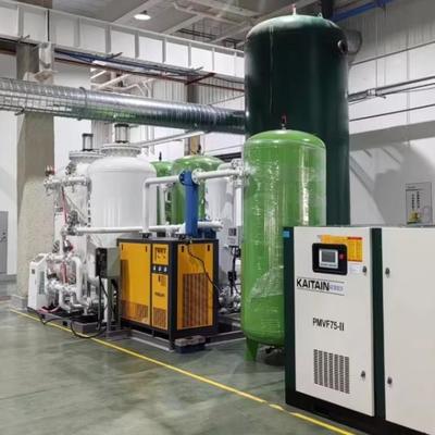 เครื่องกำเนิดออกซิเจน VPSA PSA ปี 2025 พร้อมแรงดันบรรจุ 150 บาร์, อัตราการผลิต 42Nm3/ชม. และแรงดันขาออก 0.04-0.06Mpa