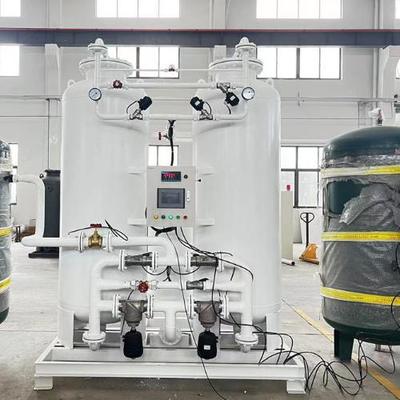 99.9995% ความบริสุทธิ์ 200nm3/H ความจุ PSA เครื่องผลิตไนโตรเจน 30Nm3/h