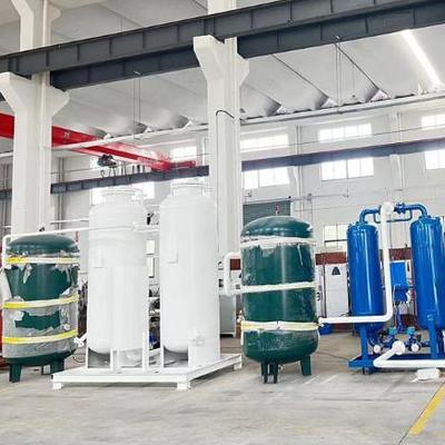 เครื่องผลิตไนโตรเจน PSA ความจุสูง 1-2000m3/h สําหรับอุตสาหกรรมผลิตยา ด้วยความดัน 220-575V และการรับประกัน 12 เดือน