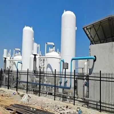 VPSA Oxygen Generator with 1 Year Maintenance Interval Vertical Placement and Cylindrical Shape for Industrial and Medical Use