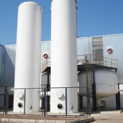 300Nm3/h 0.32kWh/Nm3 ระบบออกซิเจน VPSA ประหยัดพลังงานสําหรับการระบายอากาศ