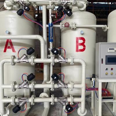 เครื่องผลิตออกซิเจน PSA สําหรับโรงพยาบาล โดยมีระบบควบคุม PLC และโครงสร้างจากสแตนเลส สําหรับการจัดส่งออกซิเจนทางการแพทย์