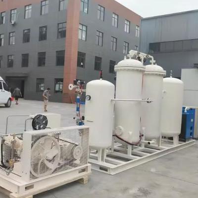 เครื่องผลิตออกซิเจน PSA สําหรับโรงพยาบาล โดยมีระบบควบคุม PLC และโครงสร้างจากสแตนเลส สําหรับการจัดส่งออกซิเจนทางการแพทย์