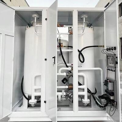 เครื่องกำเนิดไนโตรเจน PSA ความบริสุทธิ์สูง อัตราการไหลสูง พร้อมโครงสร้างสแตนเลส