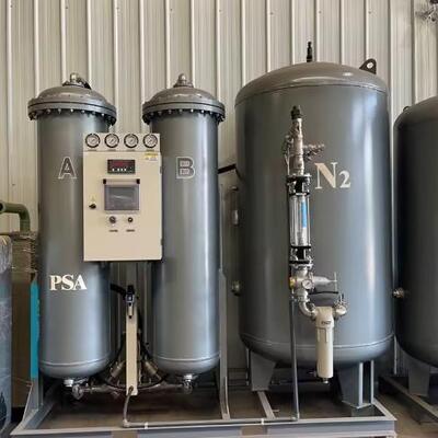 เครื่องกำเนิดไนโตรเจน PSA N2 ขนาด 100Nm³/ชม. ความบริสุทธิ์สูงพิเศษ 99.999% ผลิตในประเทศจีน พร้อม CE ISO
