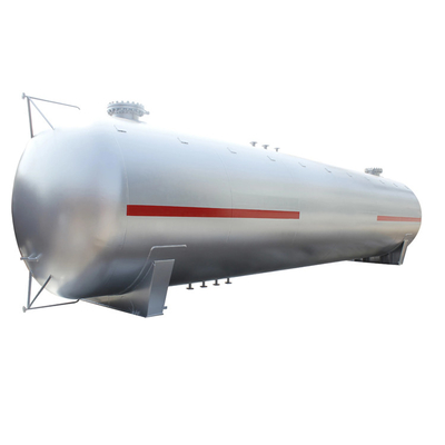 สแตนเลส 25000L LPG ถังเก็บก๊าซ 20m3 Mounded Bullet