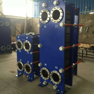 10 Bar 16 Bar Gasketed Heat Exchanger เหล็กกล้าคาร์บอน Brazed Plate Condenser