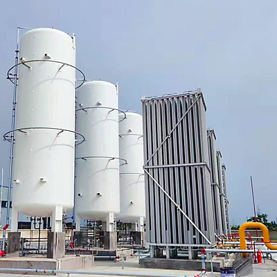 0.8MPa 25m3 ถังเก็บความเย็น 2.16MPa ฉนวนกันความร้อนไนโตรเจนเหลวขนาดใหญ่