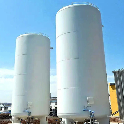 สิ่งอำนวยความสะดวกในการจัดเก็บไนโตรเจนเหลว 15m3 สิ่งอำนวยความสะดวก 2.16mpa สูญญากาศ Double Layer