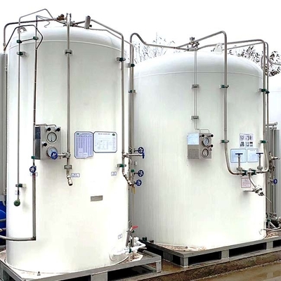 1000 ถึง 7500L Microbulk Tanks 0.8Mpa Stainless Steel Polish