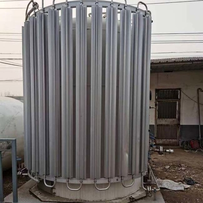 ถังสูญญากาศขนาดเล็ก Co2 ถัง 3m3 มือถือ Cryogenic สองชั้น
