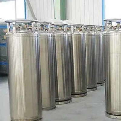 195 ลิตร Argon Dewar Tank Stainless Steel, 160 ลิตร Liquid Nitrogen Tank Pressure