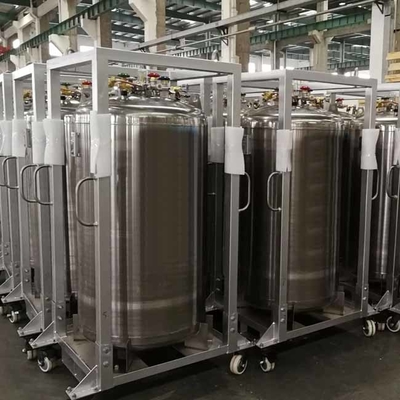 LN2 Dewar ถังแก๊ส 195L 2.3MPA ถังไนโตรเจนเหลวแรงดันสูง
