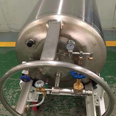 164-500L ไนโตรเจนเหลวถังความดันอาคาร Dewar 210 ลิตร