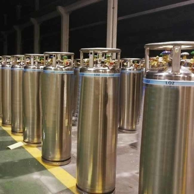 1.4mpa Cryogenic Dewar Cylinder 195L ไนโตรเจนเหลวแรงดันด้วยตนเอง