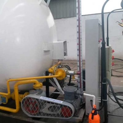 Q345R 10 Tons LP Gas Refill Stations, 1.77Mpa สถานีเติมแก๊สอัตโนมัติ