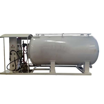10000 ลิตร 50m3 สถานีเติมแก๊ส LPG ติดตั้งลื่นไถล 5-200cbm